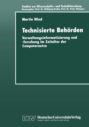 Buchcover Technisierte Behörden  | EAN 9783824443192 | ISBN 3-8244-4319-8 | ISBN 978-3-8244-4319-2