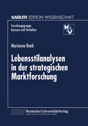 Buchcover Lebensstilanalysen in der strategischen Marktforschung  | EAN 9783824465767 | ISBN 3-8244-6576-0 | ISBN 978-3-8244-6576-7