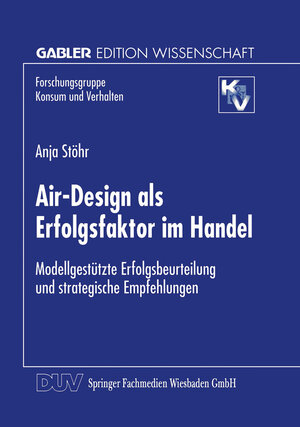 Buchcover Air-Design als Erfolgsfaktor im Handel  | EAN 9783824466085 | ISBN 3-8244-6608-2 | ISBN 978-3-8244-6608-5