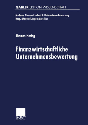 Buchcover Finanzwirtschaftliche Unternehmensbewertung  | EAN 9783824470440 | ISBN 3-8244-7044-6 | ISBN 978-3-8244-7044-0