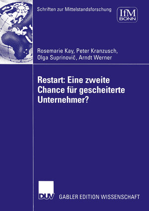 Buchcover Restart: Eine zweite Chance für gescheiterte Unternehmer?  | EAN 9783824481392 | ISBN 3-8244-8139-1 | ISBN 978-3-8244-8139-2