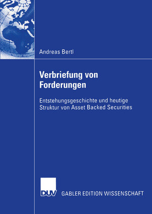 Buchcover Verbriefung von Forderungen | Andreas Bertl | EAN 9783824481798 | ISBN 3-8244-8179-0 | ISBN 978-3-8244-8179-8