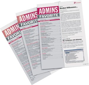 Buchcover Admins Favorite - Jahresabo  | EAN 9783824557615 | ISBN 3-8245-5761-4 | ISBN 978-3-8245-5761-5