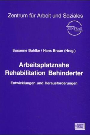 Buchcover Arbeitsplatznahe Rehabilitation Behinderter | Susanne Bahlke | EAN 9783824804047 | ISBN 3-8248-0404-2 | ISBN 978-3-8248-0404-7