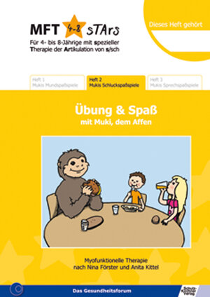 Buchcover MFT 4-8 Stars - Für 4- bis 8-Jährige mit spezieller Therapie der Artikulation von s/sch - Übung und Spaß mit Muki, dem Affen | Nina Förster | EAN 9783824810048 | ISBN 3-8248-1004-2 | ISBN 978-3-8248-1004-8