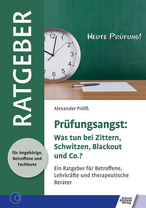 Buchcover Prüfungsangst | Alexander Prölß | EAN 9783824812998 | ISBN 3-8248-1299-1 | ISBN 978-3-8248-1299-8