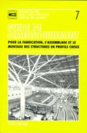 Buchcover Guide de dimensionnement pour la fabrication, l'assemblage et le montage des structures en profils creux | D Dutta | EAN 9783824905232 | ISBN 3-8249-0523-X | ISBN 978-3-8249-0523-2