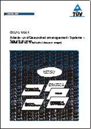 Buchcover OHSAS 18001:1999 | Gerd Reinartz | EAN 9783824906932 | ISBN 3-8249-0693-7 | ISBN 978-3-8249-0693-2
