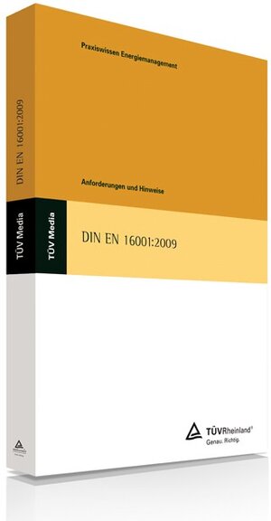 Buchcover DIN EN 16001:2009 | EAN 9783824911721 | ISBN 3-8249-1172-8 | ISBN 978-3-8249-1172-1