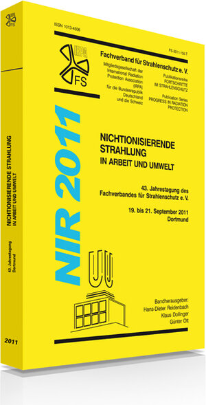 Buchcover Nichtionisierende Strahlung in Arbeit und Umwelt | Hans-Dieter Reidenbach | EAN 9783824914586 | ISBN 3-8249-1458-1 | ISBN 978-3-8249-1458-6