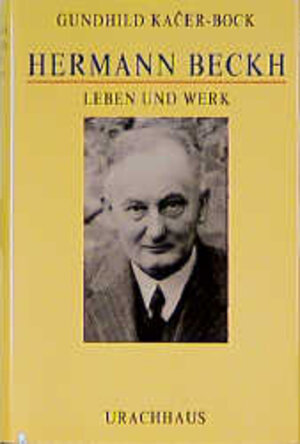 Buchcover Hermann Beckh | Gundhild Kacer-Bock | EAN 9783825171261 | ISBN 3-8251-7126-4 | ISBN 978-3-8251-7126-1