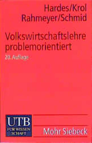 Buchcover Volkswirtschaftslehre | Gerd J Krol | EAN 9783825207373 | ISBN 3-8252-0737-4 | ISBN 978-3-8252-0737-3