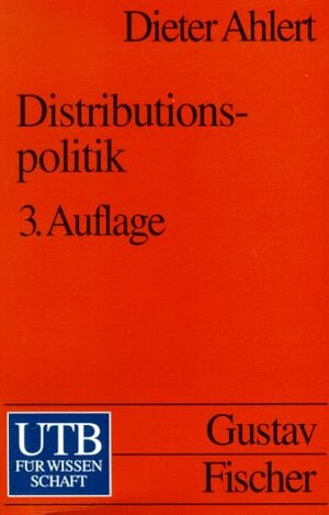 Buchcover Distributionspolitik | Dieter Ahlert | EAN 9783825213640 | ISBN 3-8252-1364-1 | ISBN 978-3-8252-1364-0