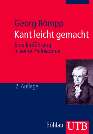 Buchcover Kant leicht gemacht | Georg Römpp | EAN 9783825227074 | ISBN 3-8252-2707-3 | ISBN 978-3-8252-2707-4