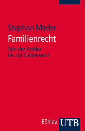 Buchcover Familienrecht | Stephan Meder | EAN 9783825239015 | ISBN 3-8252-3901-2 | ISBN 978-3-8252-3901-5