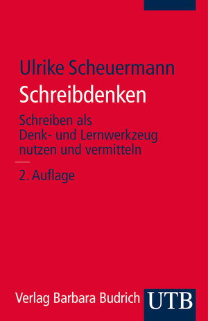 Buchcover Schreibdenken | Ulrike Scheuermann | EAN 9783825240523 | ISBN 3-8252-4052-5 | ISBN 978-3-8252-4052-3
