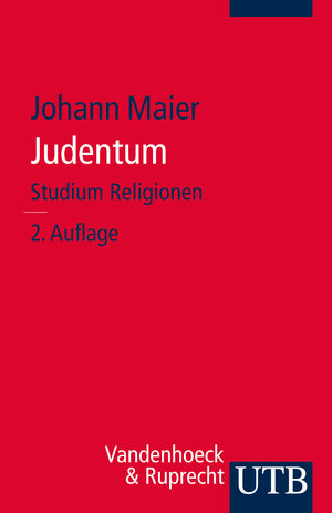 Buchcover Judentum | Johann Maier | EAN 9783825240721 | ISBN 3-8252-4072-X | ISBN 978-3-8252-4072-1