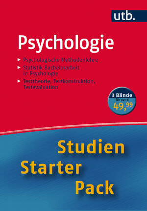 Buchcover Studien-Starter-Pack Psychologie | Rainer Leonhart | EAN 9783825242763 | ISBN 3-8252-4276-5 | ISBN 978-3-8252-4276-3