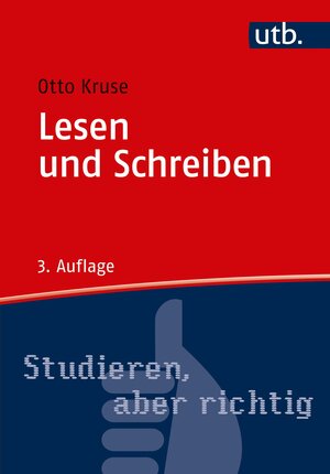 Buchcover Lesen und Schreiben | Otto Kruse | EAN 9783825249991 | ISBN 3-8252-4999-9 | ISBN 978-3-8252-4999-1