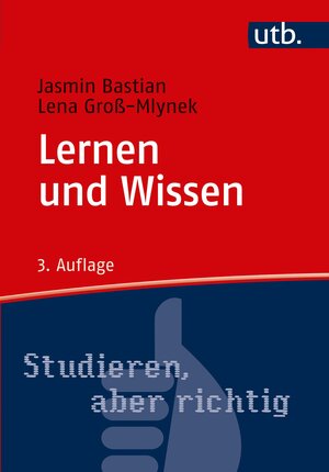 Buchcover Lernen und Wissen | Jasmin Bastian | EAN 9783825250997 | ISBN 3-8252-5099-7 | ISBN 978-3-8252-5099-7