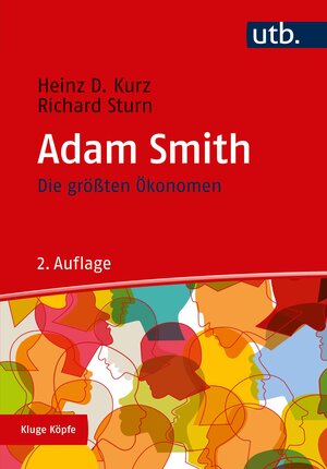 Buchcover Adam Smith | Heinz D. Kurz | EAN 9783825252779 | ISBN 3-8252-5277-9 | ISBN 978-3-8252-5277-9