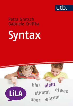 Buchcover Syntax | Petra Gretsch | EAN 9783825253264 | ISBN 3-8252-5326-0 | ISBN 978-3-8252-5326-4