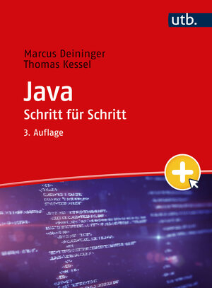 Buchcover Java Schritt für Schritt | Marcus Deininger | EAN 9783825261771 | ISBN 3-8252-6177-8 | ISBN 978-3-8252-6177-1