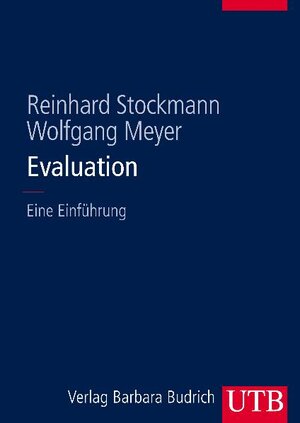 Buchcover Evaluation | Reinhard Stockmann | EAN 9783825283377 | ISBN 3-8252-8337-2 | ISBN 978-3-8252-8337-7