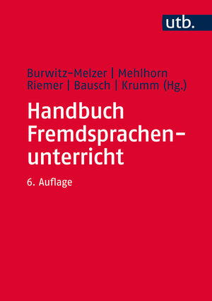 Buchcover Handbuch Fremdsprachenunterricht  | EAN 9783825286552 | ISBN 3-8252-8655-X | ISBN 978-3-8252-8655-2