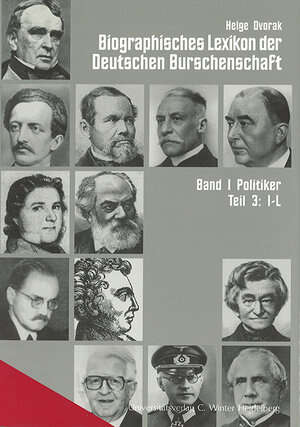 Buchcover Biographisches Lexikon der Deutschen Burschenschaften / I-L | Helge Dvorak | EAN 9783825308650 | ISBN 3-8253-0865-0 | ISBN 978-3-8253-0865-0