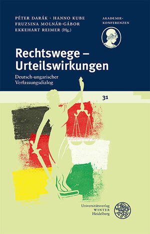 Buchcover Rechtswege – Urteilswirkungen  | EAN 9783825347956 | ISBN 3-8253-4795-8 | ISBN 978-3-8253-4795-6
