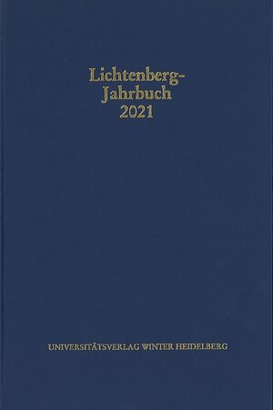 Buchcover Lichtenberg-Jahrbuch 2021  | EAN 9783825349622 | ISBN 3-8253-4962-4 | ISBN 978-3-8253-4962-2