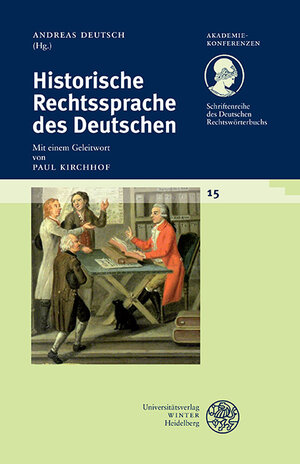 Buchcover Schriftenreihe des Deutschen Rechtswörterbuchs / Historische Rechtssprache des Deutschen  | EAN 9783825361365 | ISBN 3-8253-6136-5 | ISBN 978-3-8253-6136-5