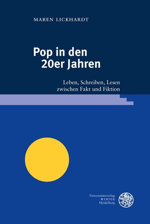 Buchcover Pop in den 20er Jahren | Maren Lickhardt | EAN 9783825366605 | ISBN 3-8253-6660-X | ISBN 978-3-8253-6660-5