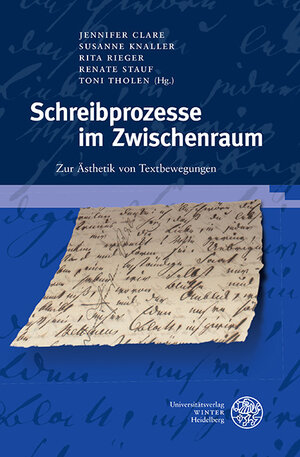 Buchcover Schreibprozesse im Zwischenraum  | EAN 9783825368777 | ISBN 3-8253-6877-7 | ISBN 978-3-8253-6877-7