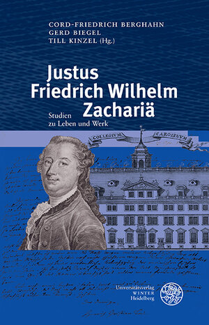 Buchcover Justus Friedrich Wilhelm Zachariä  | EAN 9783825369491 | ISBN 3-8253-6949-8 | ISBN 978-3-8253-6949-1