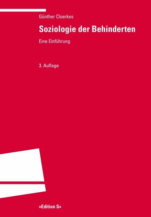 Buchcover Soziologie der Behinderten | Günther Cloerkes | EAN 9783825383343 | ISBN 3-8253-8334-2 | ISBN 978-3-8253-8334-3
