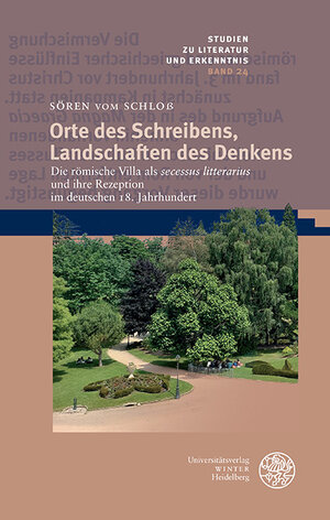 Buchcover Orte des Schreibens, Landschaften des Denkens | Sören vom Schloß | EAN 9783825395629 | ISBN 3-8253-9562-6 | ISBN 978-3-8253-9562-9