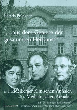 Buchcover "Aus dem Gebiete der gesammten Heilkunst..." | Kerstin Prückner | EAN 9783825504816 | ISBN 3-8255-0481-6 | ISBN 978-3-8255-0481-6