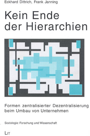 Buchcover Kein Ende der Hierarchien  | EAN 9783825807542 | ISBN 3-8258-0754-1 | ISBN 978-3-8258-0754-2