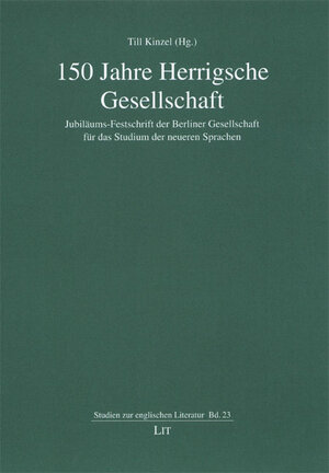 Buchcover 150 Jahre Herrigsche Gesellschaft  | EAN 9783825809126 | ISBN 3-8258-0912-9 | ISBN 978-3-8258-0912-6