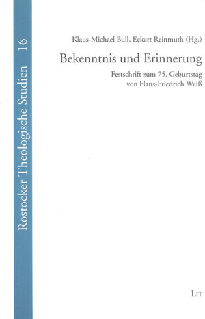Buchcover Bekenntnis und Erinnerung  | EAN 9783825873493 | ISBN 3-8258-7349-8 | ISBN 978-3-8258-7349-3