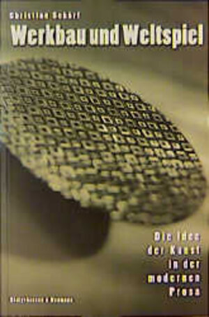 Buchcover Werkbau und Weltspiel | Christian Schärf | EAN 9783826015298 | ISBN 3-8260-1529-0 | ISBN 978-3-8260-1529-8