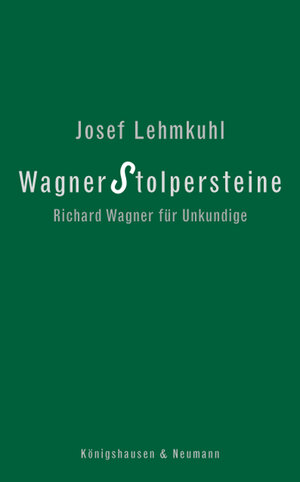 Buchcover Wagner Stolpersteine | Josef Lehmkuhl | EAN 9783826048920 | ISBN 3-8260-4892-X | ISBN 978-3-8260-4892-0