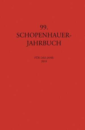 Buchcover Schopenhauer Jahrbuch  | EAN 9783826067136 | ISBN 3-8260-6713-4 | ISBN 978-3-8260-6713-6