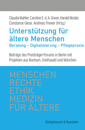 Buchcover Unterstützung für ältere Menschen | EAN 9783826072154 | ISBN 3-8260-7215-4 | ISBN 978-3-8260-7215-4