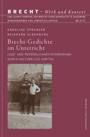 Buchcover Brecht-Gedichte im Unterricht | Karoline Sprenger | EAN 9783826072307 | ISBN 3-8260-7230-8 | ISBN 978-3-8260-7230-7
