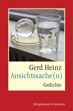Buchcover Ansichtssache(n) | Gerd Heinz | EAN 9783826084621 | ISBN 3-8260-8462-4 | ISBN 978-3-8260-8462-1