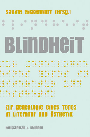 Buchcover Blindheit  | EAN 9783826085017 | ISBN 3-8260-8501-9 | ISBN 978-3-8260-8501-7
