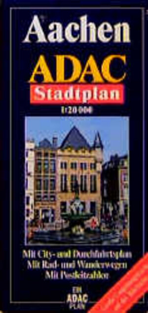 Buchcover ADAC Stadtplan Aachen  | EAN 9783826400001 | ISBN 3-8264-0000-3 | ISBN 978-3-8264-0000-1